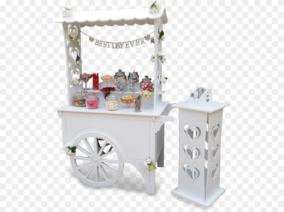Sweetmixcarts Deluxe Sweet Cart Wedding Sweet Cart, Machine, Wheel, Indoors Free Png Download