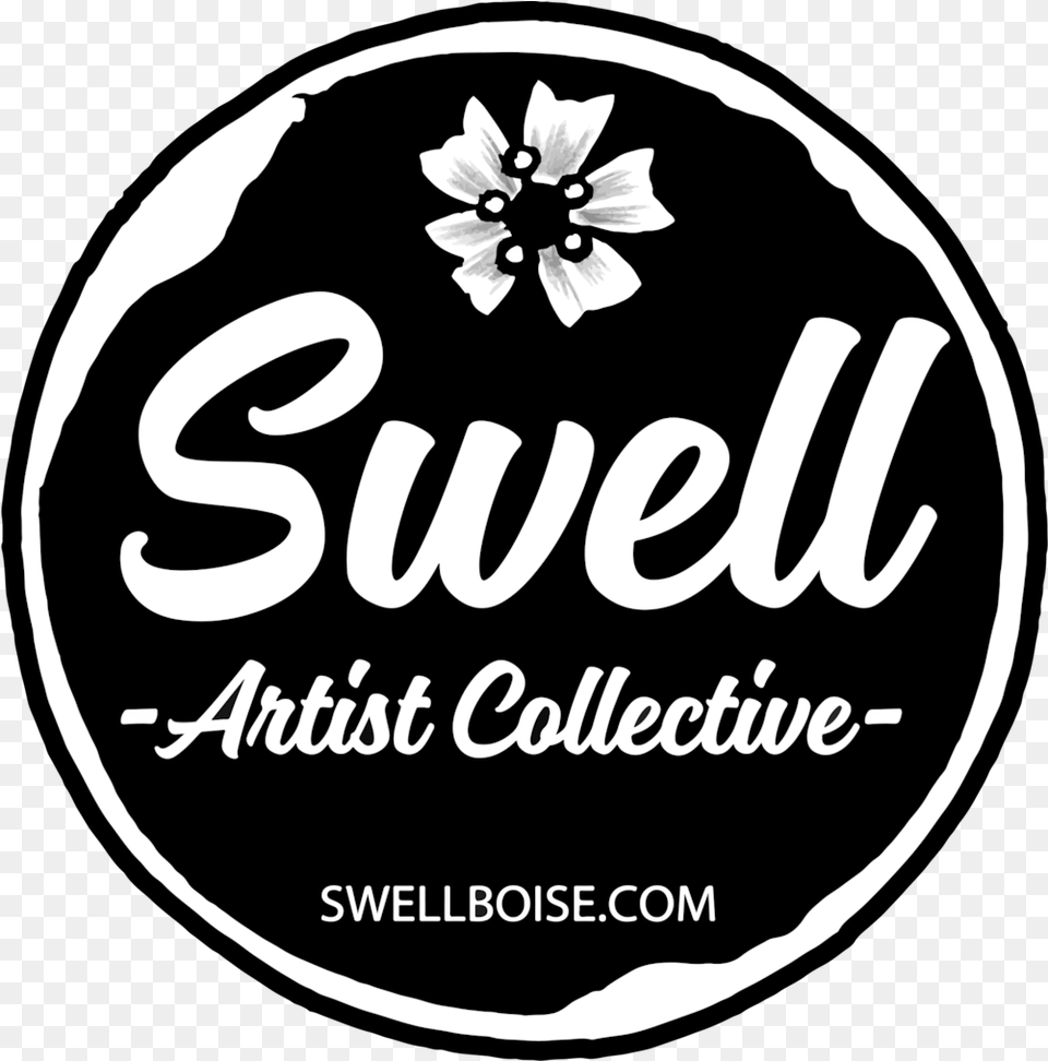 Swell Artist Collective, Logo, Sticker Free Png