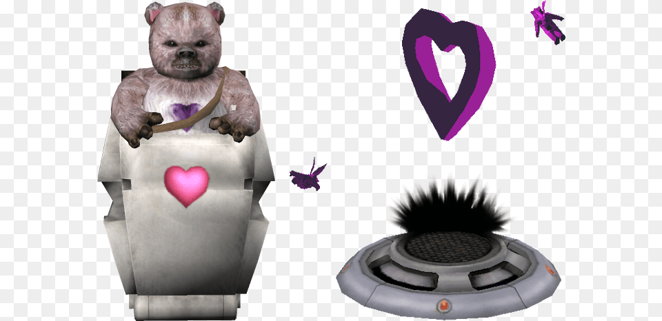 Swg Legends Forums Heart, Purple, Teddy Bear, Toy Free Transparent Png