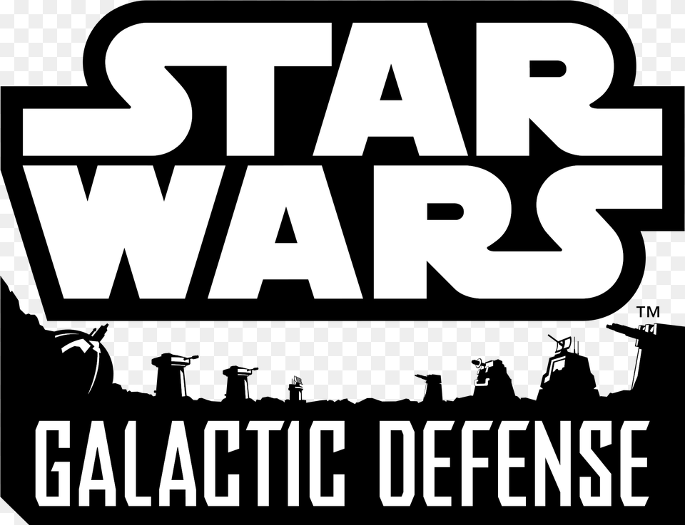 Swgd Logo Bw Star Wars Logo Vector, Text, Advertisement, Poster, Scoreboard Free Png Download