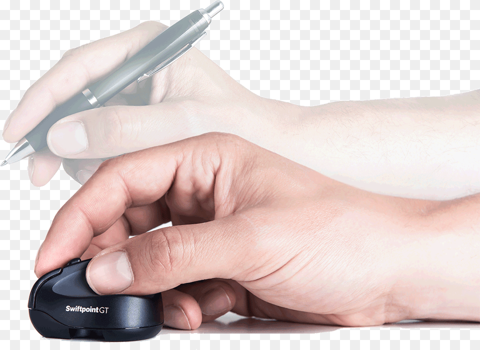 Swiftpoint Gt Mouse Hand Pengrip Tracpoint Mouse, Pen, Computer Hardware, Electronics, Hardware Free Png Download