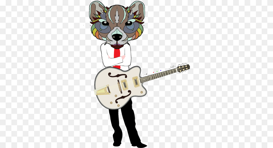 Swifty Pine Martin Cartoon, Guitar, Musical Instrument, Baby, Person Free Png Download