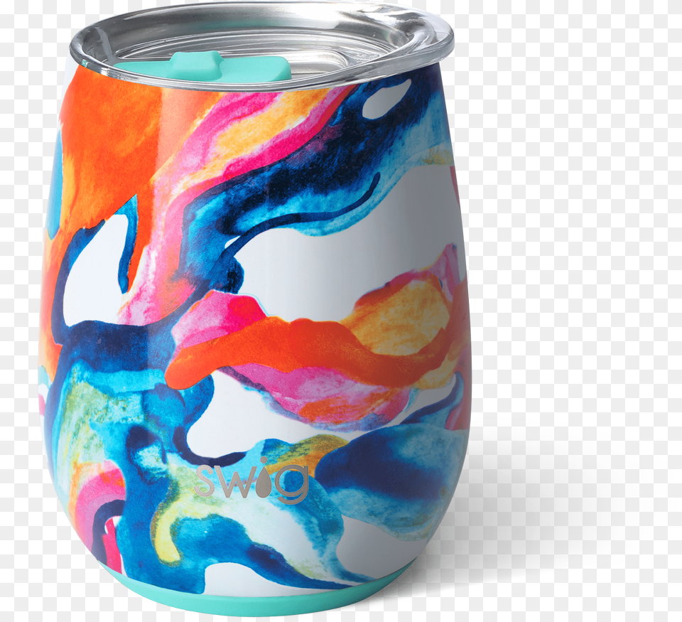 Swig Cup Colour Swirl, Can, Tin Png