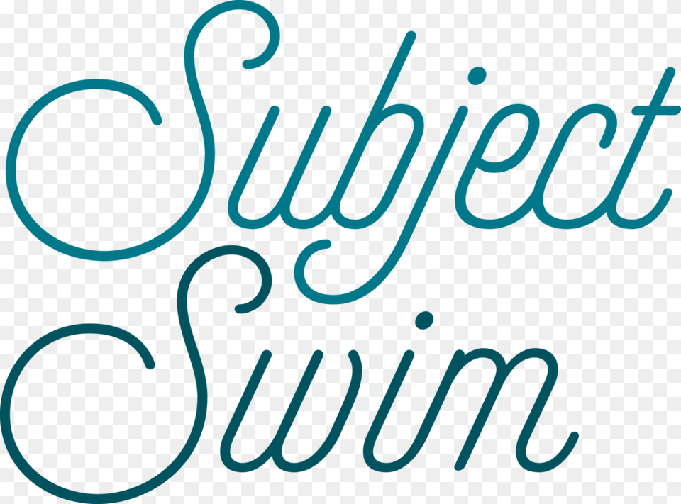 Swim, Text Free Png Download