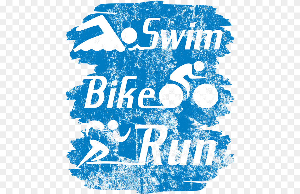 Swim Bike Run Spiral Notebook Language, Advertisement, Poster, Text, Animal Png Image