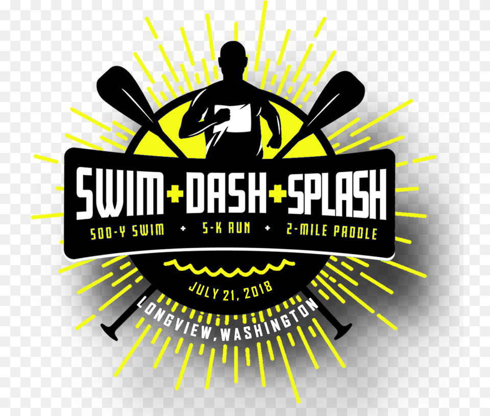 Swim Dash Splash Logo 2018 Ymca Of Southwest Washington For Baseball, Advertisement, Poster, Person, Architecture Png Image