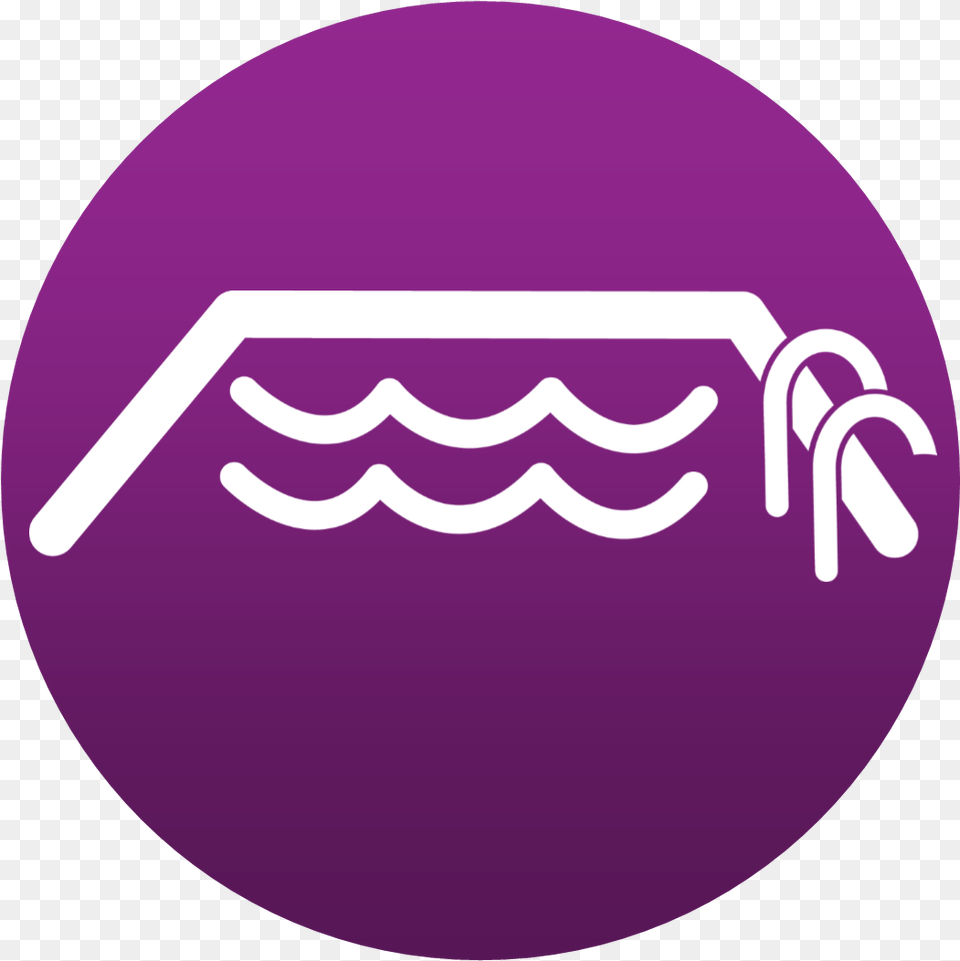 Swim Lessons Ymca Pool Closed, Purple, Logo, Disk Png