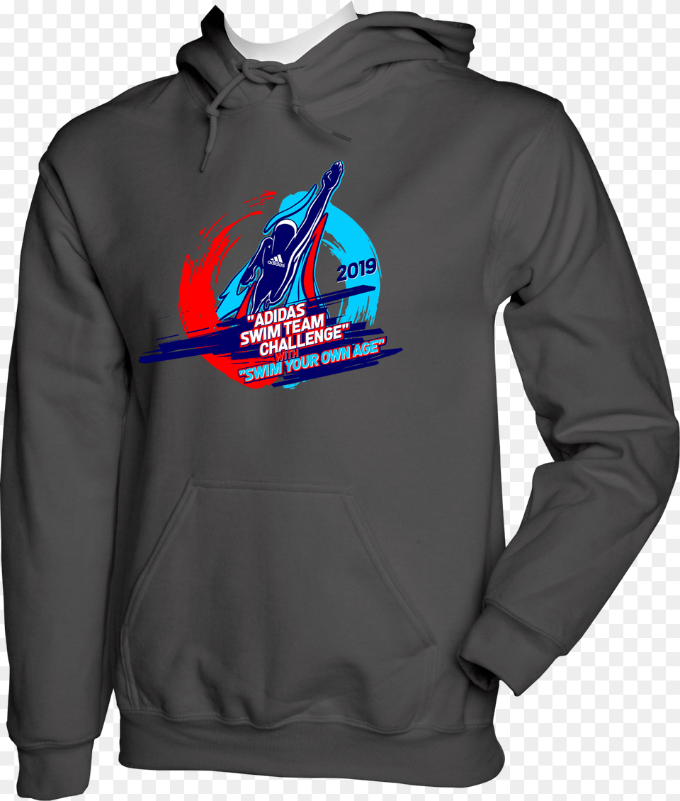 Swim Team Hoodies, Clothing, Sweater, Knitwear, Hoodie Free Transparent Png