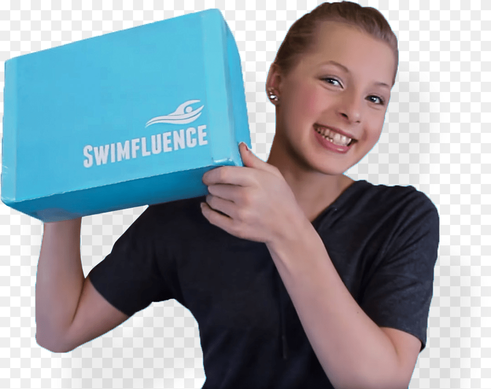 Swimfluence Customer, Box, Adult, Person, Head Free Png Download