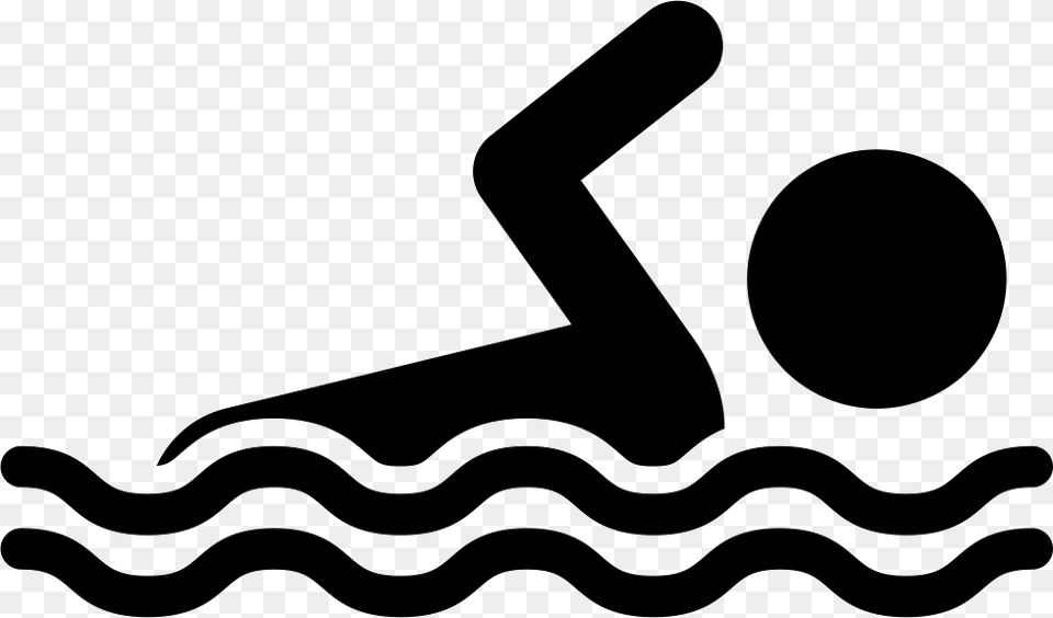 Swimmer Icon Download, Stencil, Smoke Pipe, Symbol Free Transparent Png