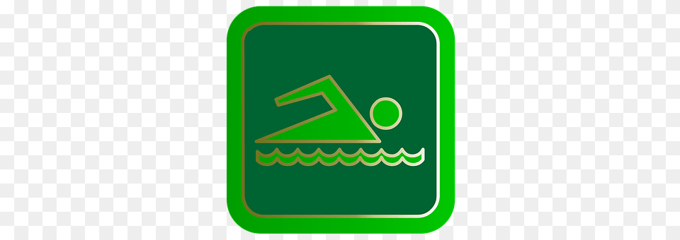 Swimming Green, Logo, First Aid, Symbol Png