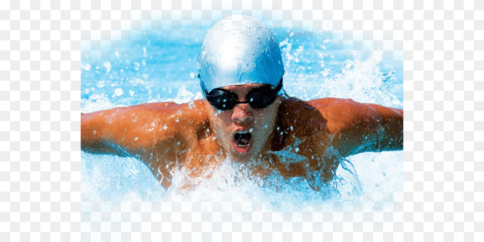 Swimming, Water Sports, Person, Leisure Activities, Hat Png Image