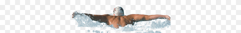 Swimming Back, Water Sports, Water, Cap, Clothing Free Png