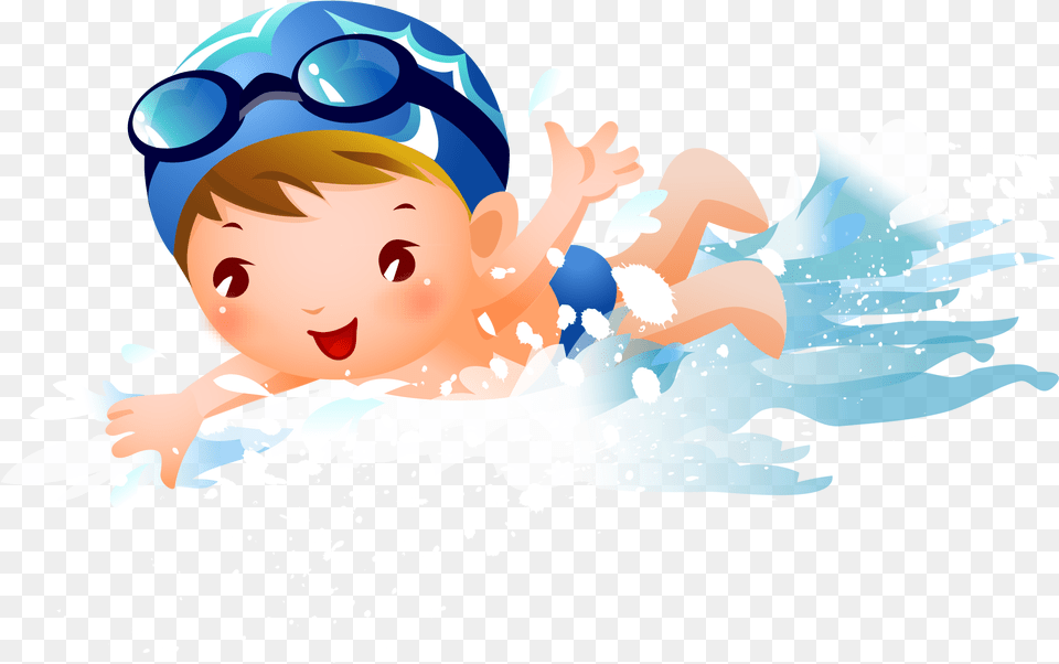 Swimming Child Clip Art Kids Swimmer Clipart, Water Sports, Water, Sport, Person Free Transparent Png