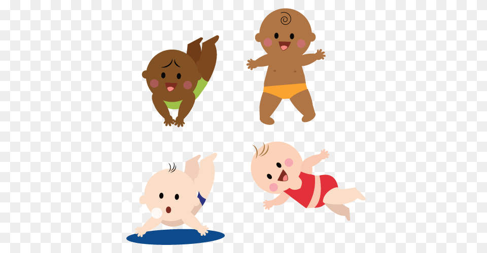 Swimming Clipart Baby Swimming, Animal, Bear, Mammal, Wildlife Free Png Download