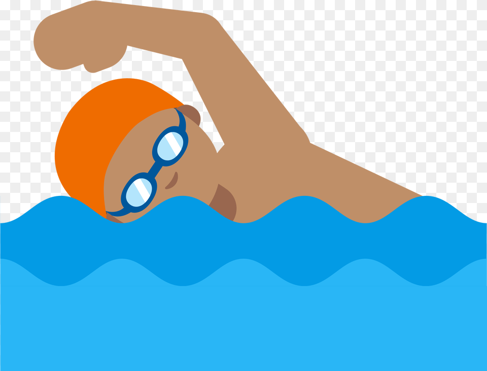 Swimming Emoji Clipart Download Kids Swimming Emoji, Water Sports, Water, Sport, Person Free Transparent Png