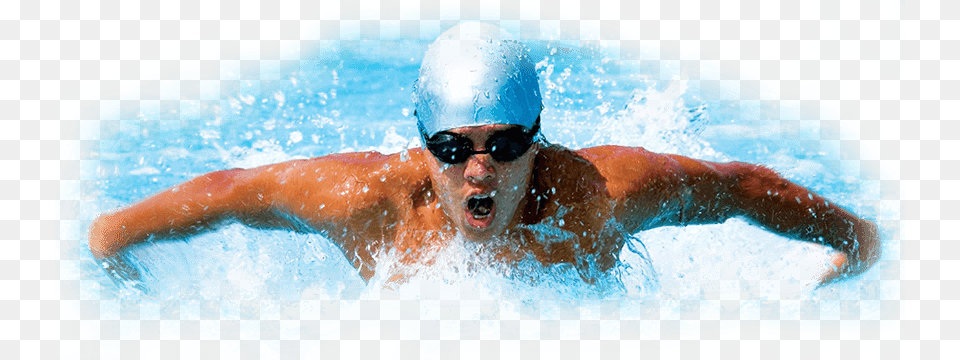 Swimming Front Color, Water Sports, Water, Cap, Clothing Png Image