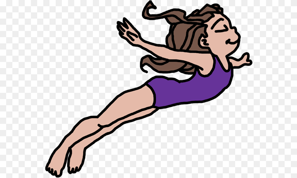 Swimming In Money Clipart Jumping In Pool Clipart, Dancing, Leisure Activities, Person, Adult Free Png