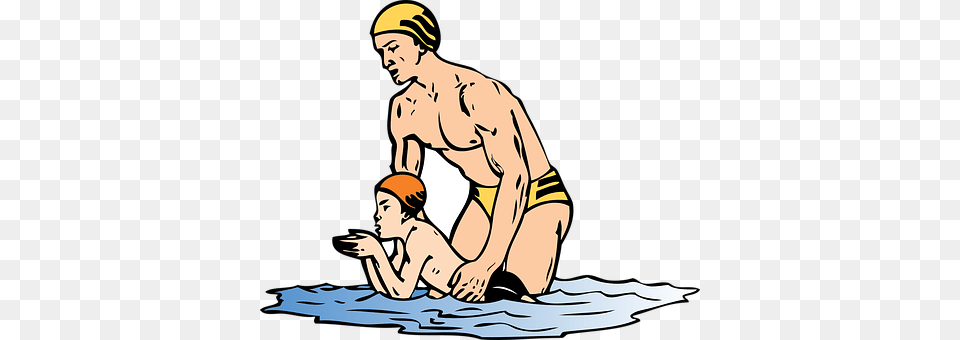 Swimming Lessons Person, Cap, Clothing, Hat Free Png Download