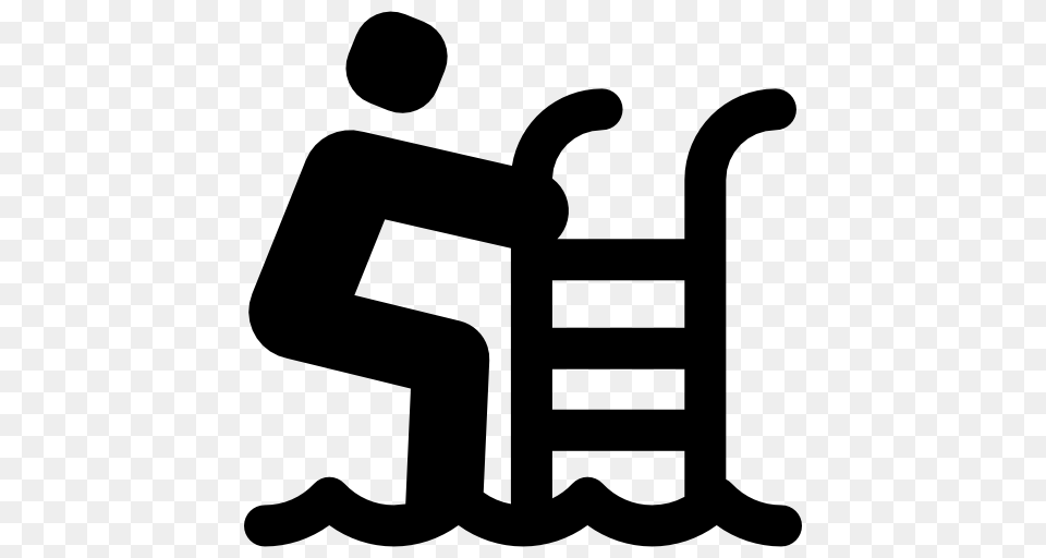 Swimming Pool Icon, Furniture, Kneeling, Person, Smoke Pipe Free Transparent Png