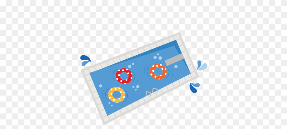 Swimming Pool Scrapbook Cute Clipart, Disk, Text Png