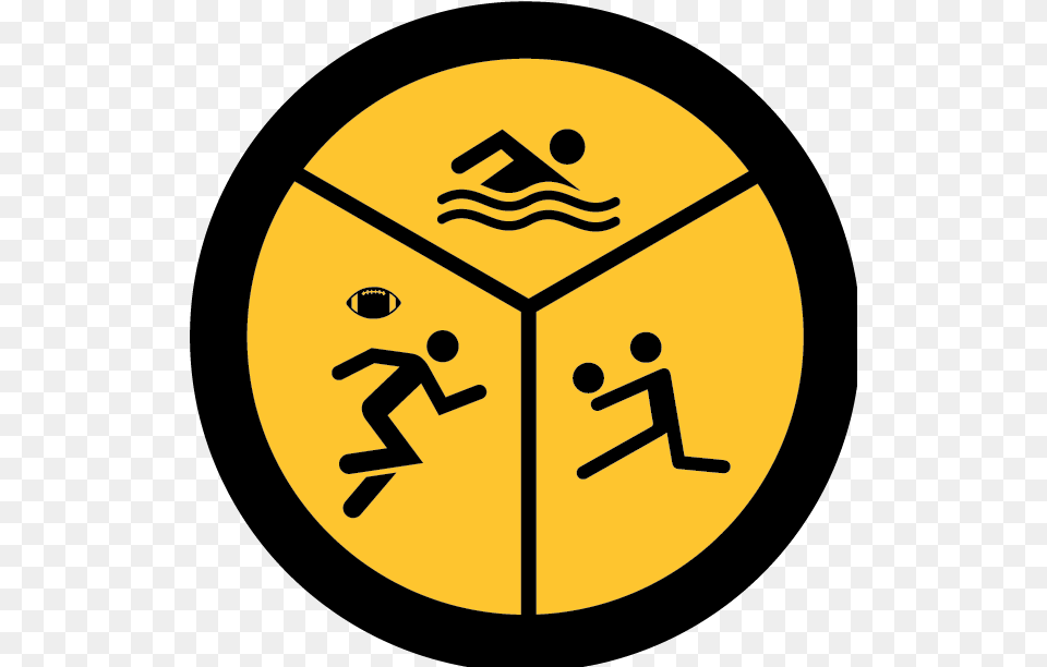 Swimming Volleyball Football Ironman Triathlon, Sign, Symbol Png Image