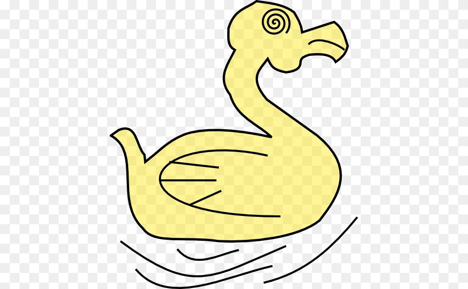 Swimming Yellow Duck Clip Arts Download, Animal, Beak, Bird, Dodo Free Transparent Png