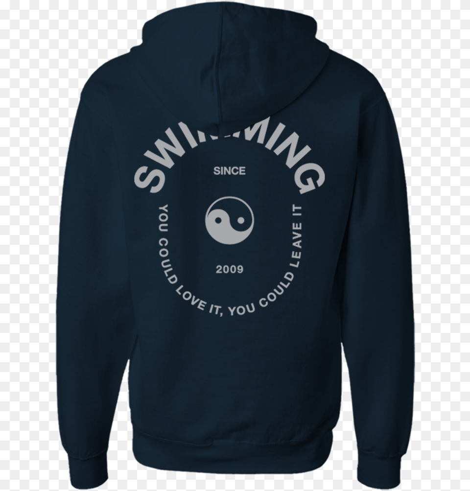 Swimming Yin Yang Hoodie Mac Miller Swimming Yin Yang, Clothing, Knitwear, Sweater, Sweatshirt Free Transparent Png