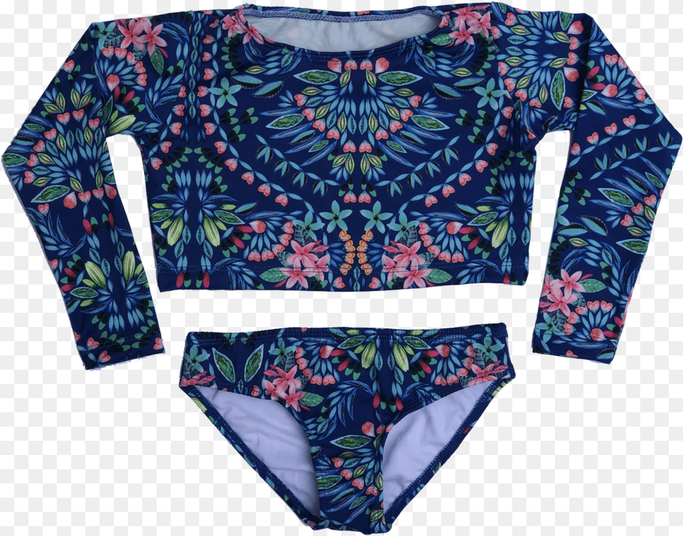 Swimsuit Bottom, Pattern, Clothing, Long Sleeve, Sleeve Free Png