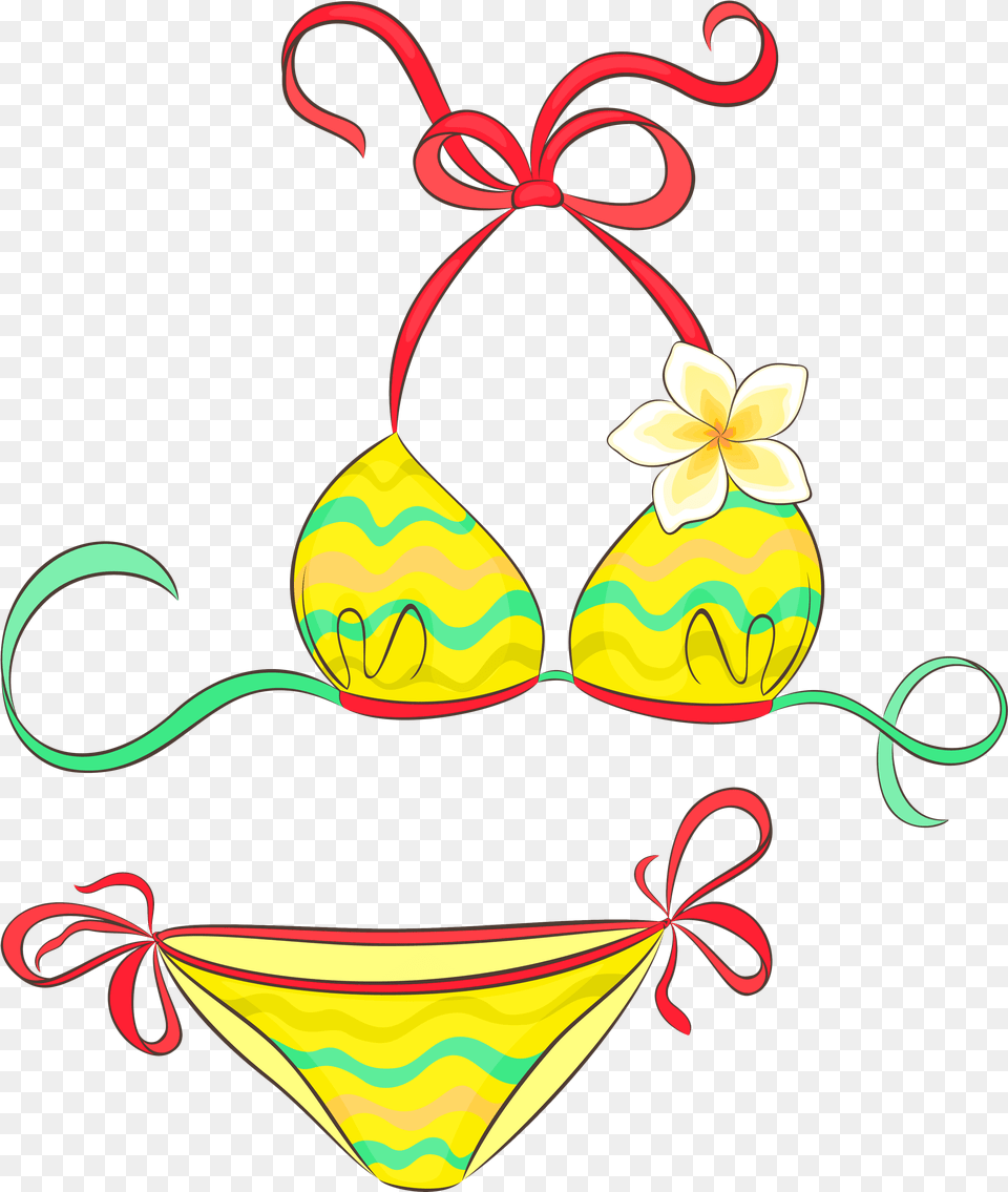 Swimsuit Clipart, Bikini, Clothing, Swimwear, Art Png Image