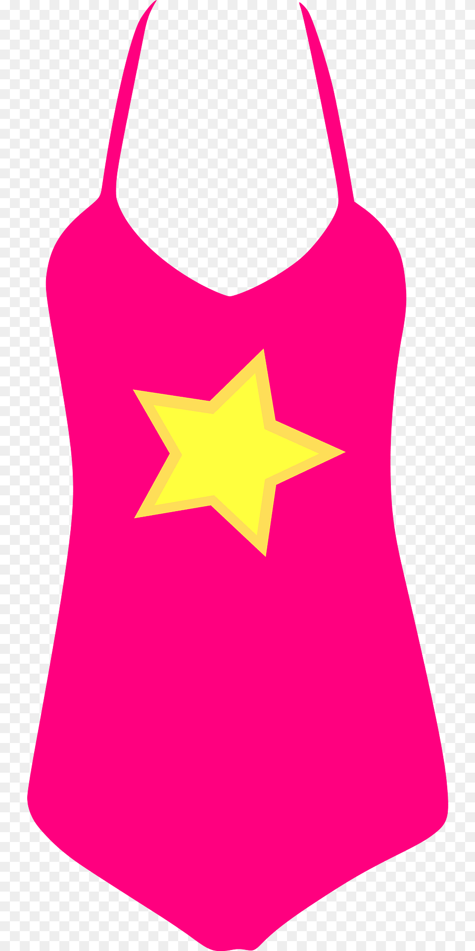 Swimsuit Clipart, Star Symbol, Symbol, Person Png