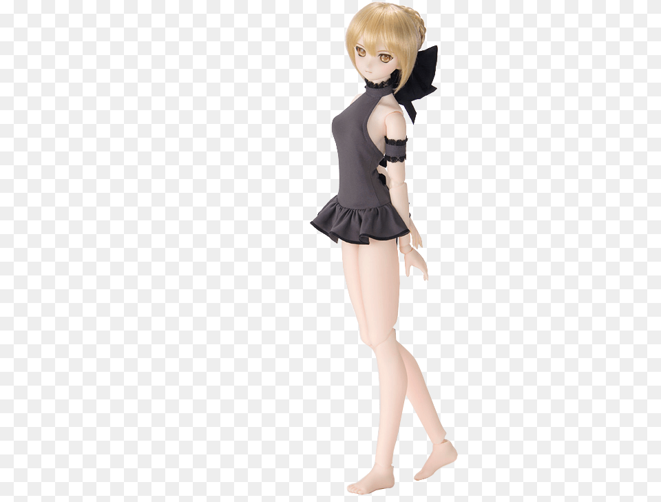 Swimsuit Set For Saber Alter Doll, Person, Clothing, Costume, Skirt Free Transparent Png