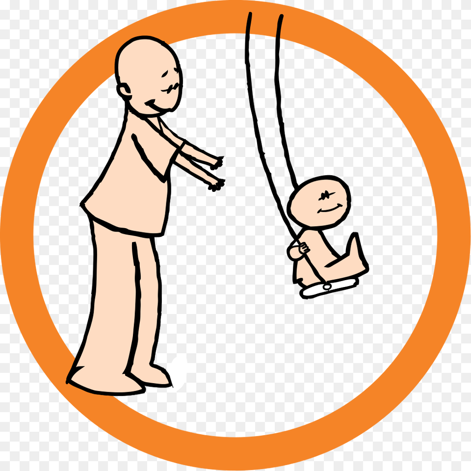 Swing Clipart Two Kid, Adult, Female, Person, Photography Free Png