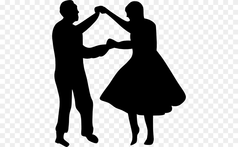 Swing Dance Clipart, Silhouette, Adult, Male, Man Png