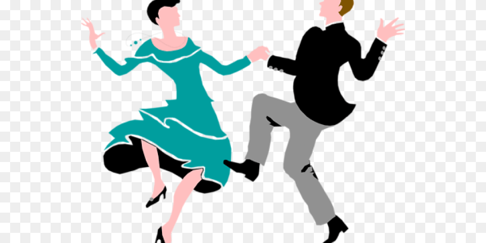 Swing Dance Line Art, Person, Dancing, Leisure Activities, Dance Pose Free Png