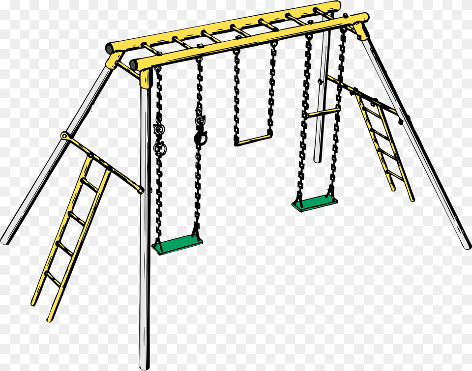 Swing Set Clipart, Toy, Outdoors Free Transparent Png