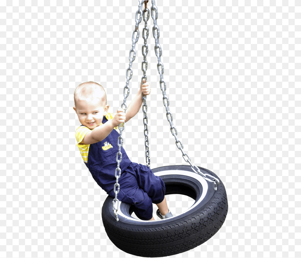 Swing Tire Boy Brincando, Baby, Person, Play Area, Outdoors Free Png