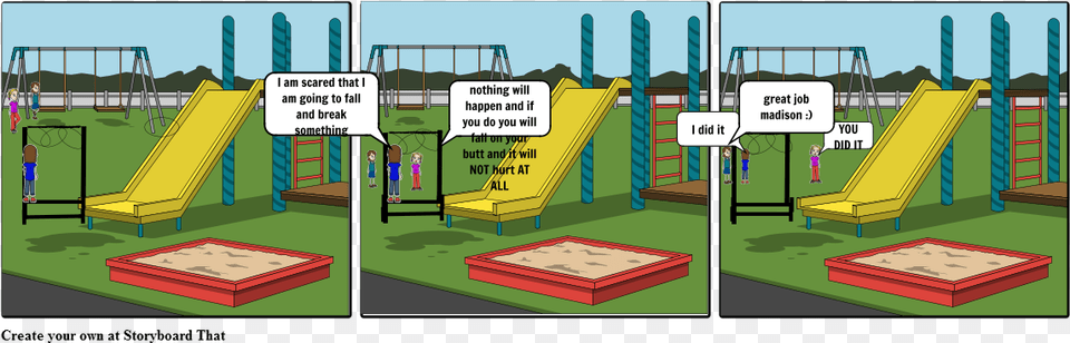 Swinging Monkey Bars Comics, Outdoor Play Area, Outdoors, Play Area, Person Png Image