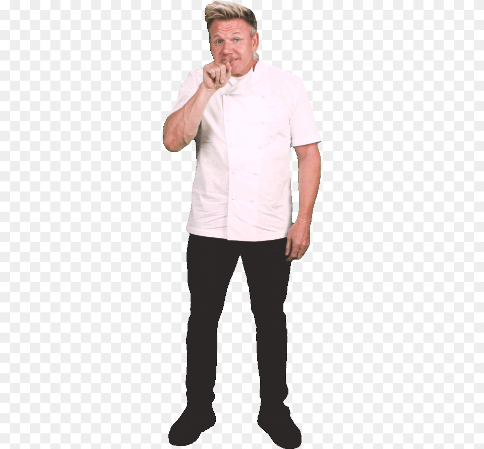 Swipe Sticker By Gordon Ramsay For Ios Amp Android Gordon Ramsay Gif, Linen, Home Decor, Hand, Finger Png Image