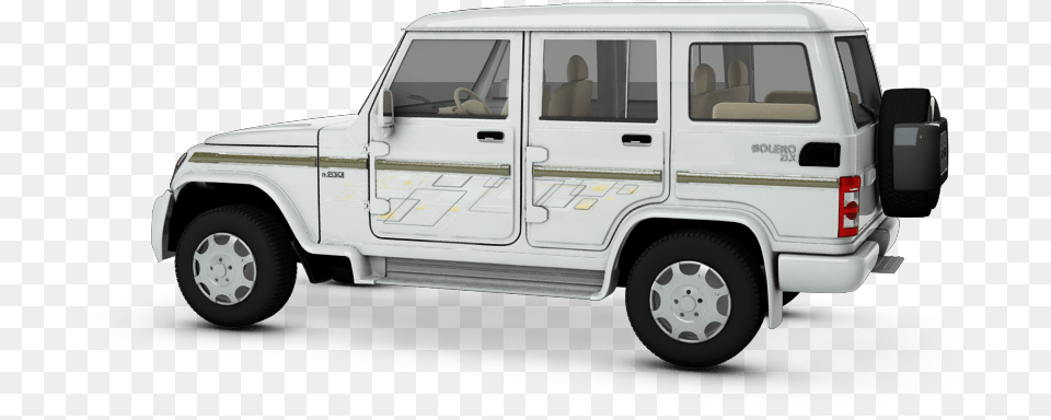 Swipe To Rotate Mahindra Bolero White, Car, Jeep, Transportation, Vehicle Png