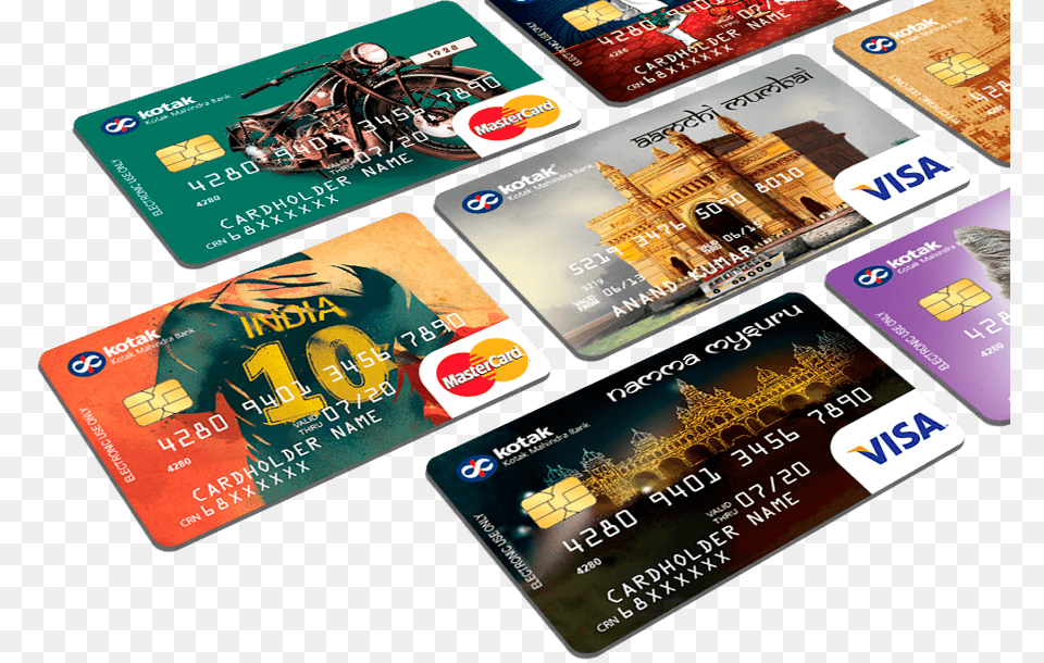 Swipe Your Style Kotak Mahindra Debit Card, Text, Credit Card, Machine, Wheel Png