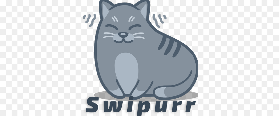 Swipurr Cat Gallery Cat Purr Cartoon, Animal, Mammal, Rat, Rodent Png Image