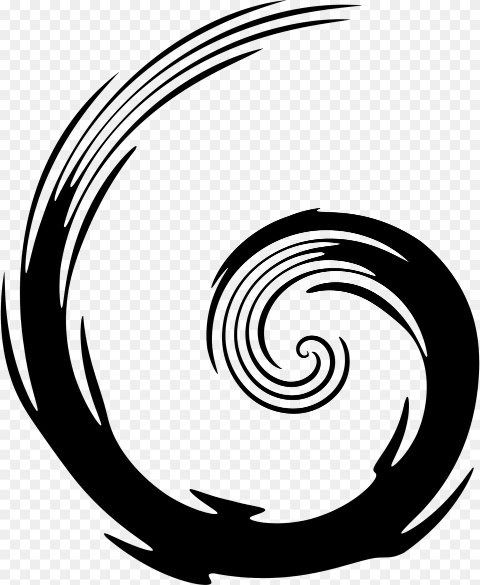Swirl Clipart, Coil, Spiral Png