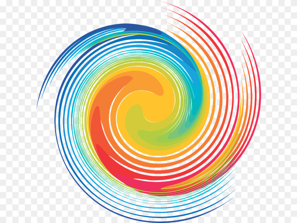 Swirl Color Abstract Color Swirl Clipart, Accessories, Pattern, Fractal, Ornament Png Image