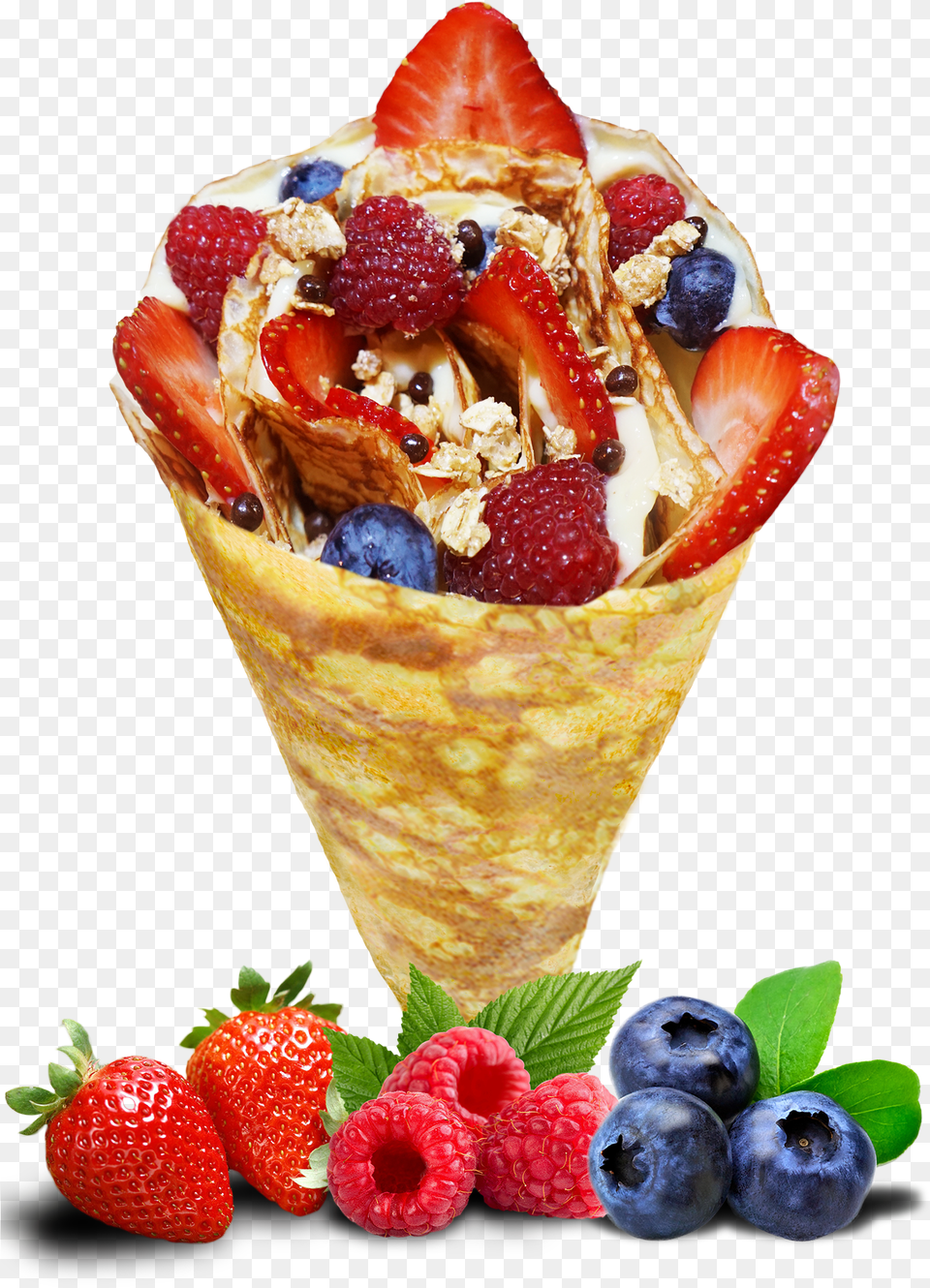 Swirl Crepe, Berry, Produce, Food, Fruit Free Transparent Png