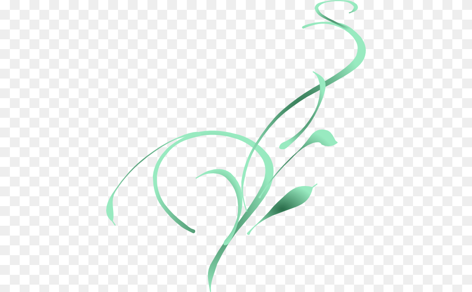 Swirl Green Svg Clip Arts Vine Clip Art, Floral Design, Graphics, Pattern, Smoke Pipe Png Image