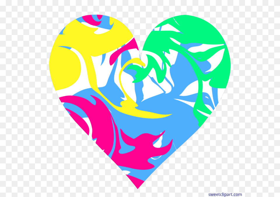 Swirl Heart Clip Art Png Image