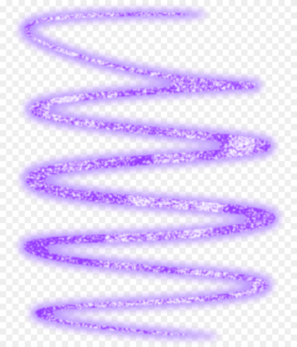 Swirl Purple Purpleneon Neon Light Lights Star Neon Spiral Effect, Coil Free Png