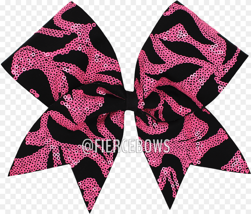 Swirl Sequin In Pink And Black Sock, Accessories, Formal Wear, Tie, Bow Tie Free Png Download