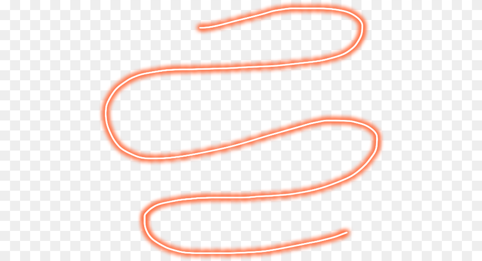 Swirl Simple Glow Red Chain, Light, Neon, Smoke Pipe Free Transparent Png